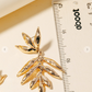 Long Leaf Dangle Earrings