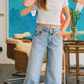 The Carly Cuff Baggy Denim