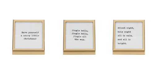 Metal Frame & Quote