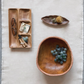 Acacia Wood Leaf Shaped Dish