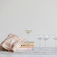 8oz Stemmed Coupe Glass Clear