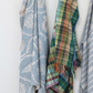 Cotton Throw with Coral & Shells