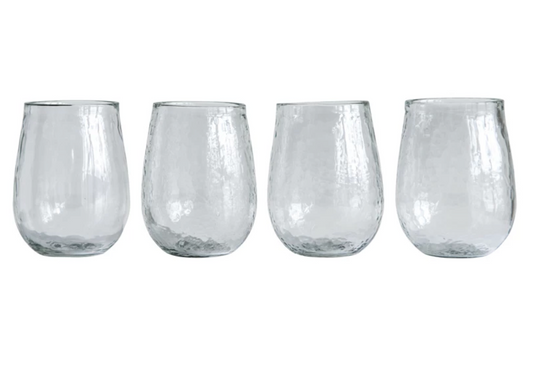 Recycled Glass Stemless Wine Glass