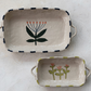 1 Quart Hand-Painted Stoneware Baker