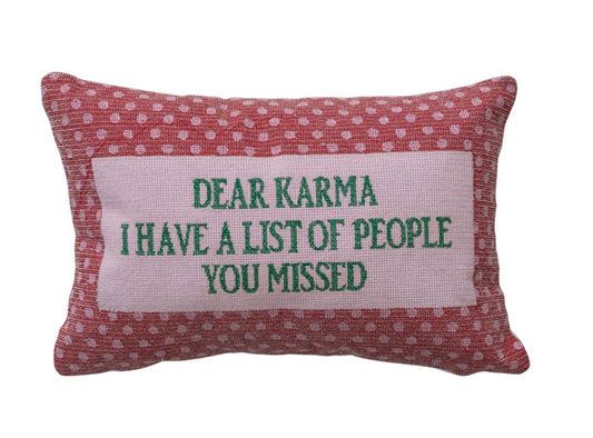 Karma Pillow