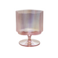 12 oz. Pleated Flower Shaped Wine Glass