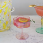 6 oz. Pleated Flower Coupe Glass