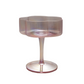 6 oz. Pleated Flower Coupe Glass