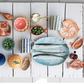 Scalloped Plate W/ Fish