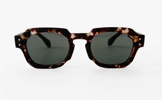 Blocky Square Retro Sunglasses