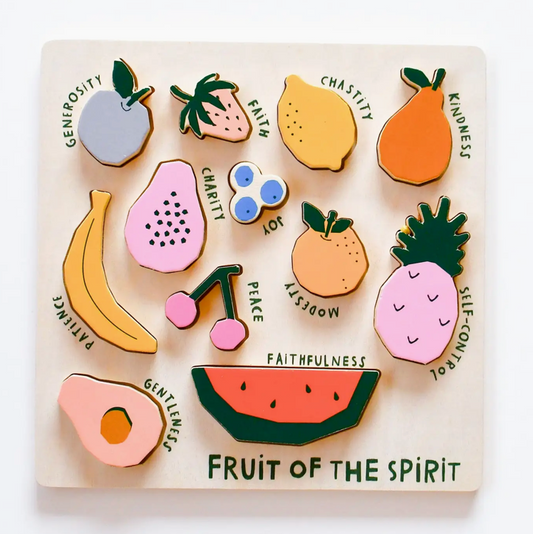 Fruit of the Spirit Wooden Puzzle