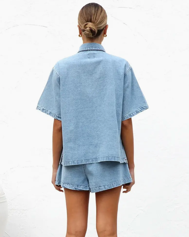 Denim Short Sleeve