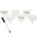 White Ceramic Party Pick Set