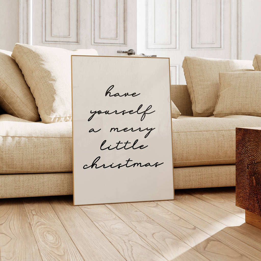 Merry Little Christmas Wall Art