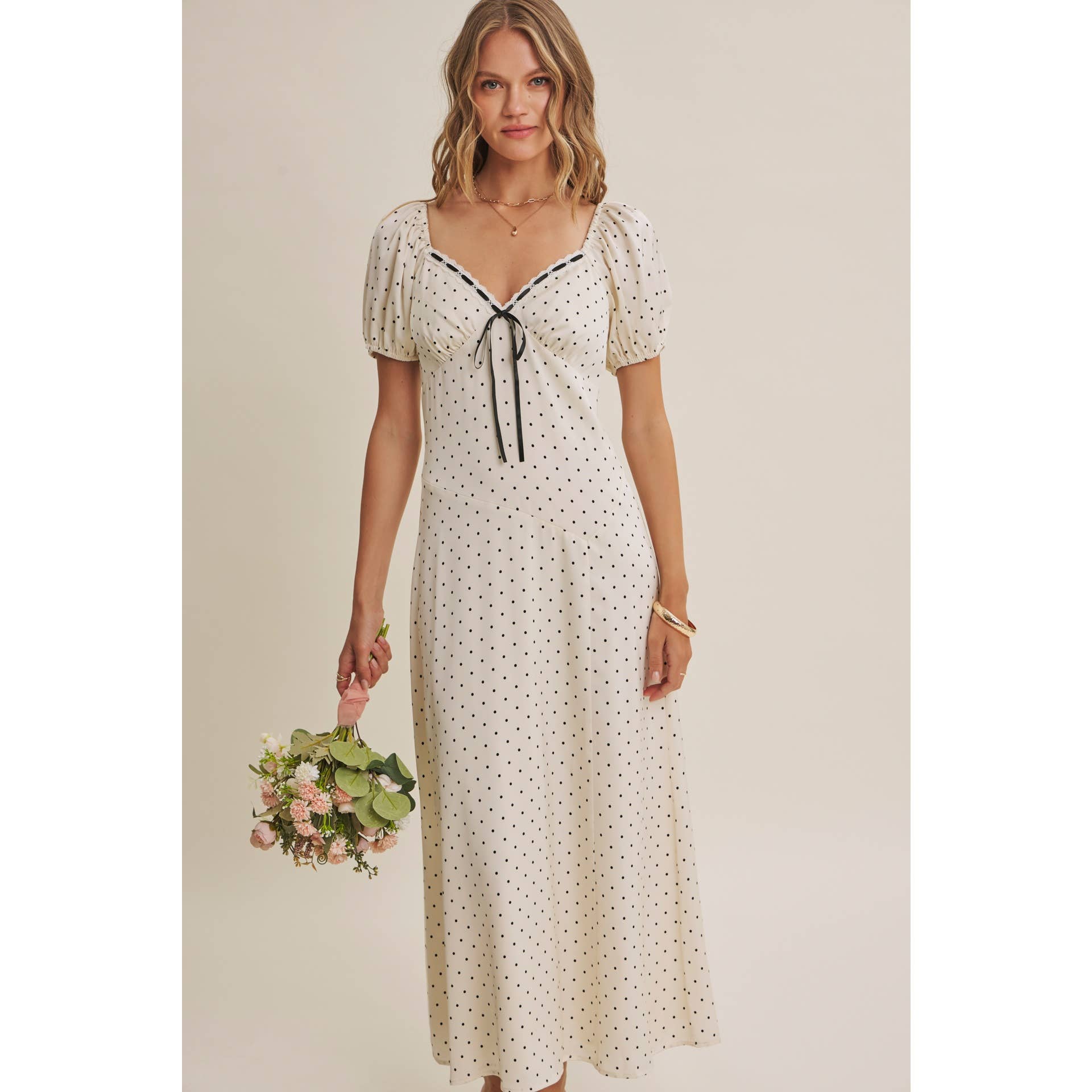 VINTAGE POLKA DOT MAXI