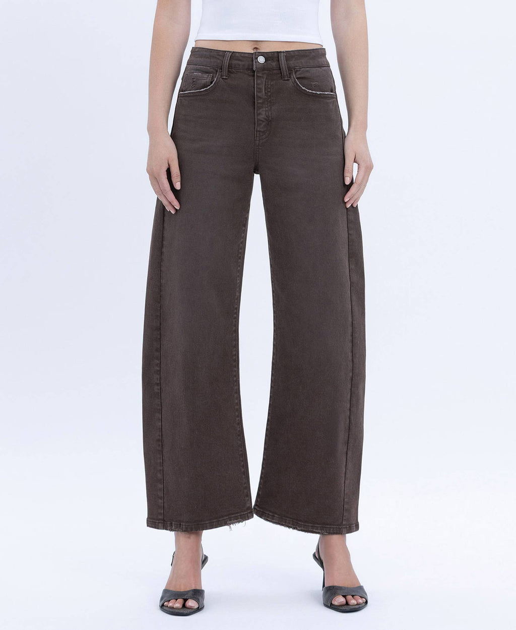 Brown Barrel Denim