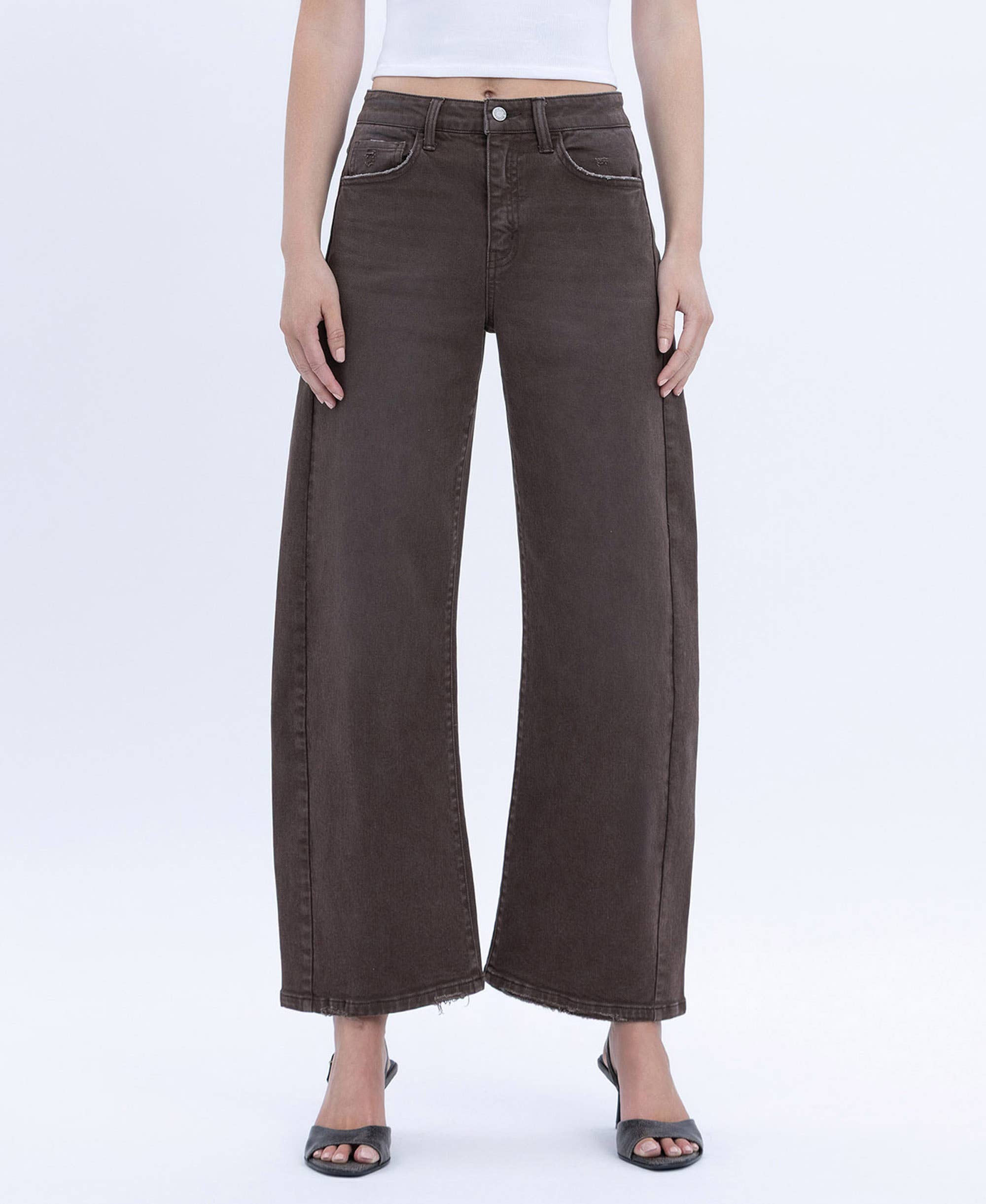 Brown Barrel Denim