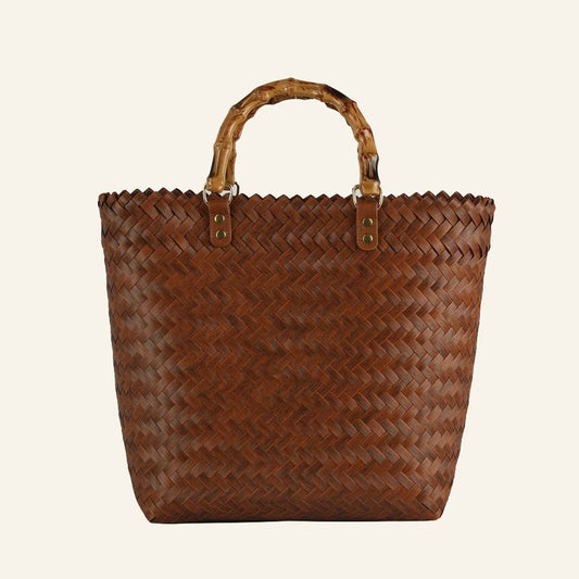 Basket Weave Tote Bag