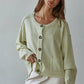 Knit Sweater Light Weight Cardigan
