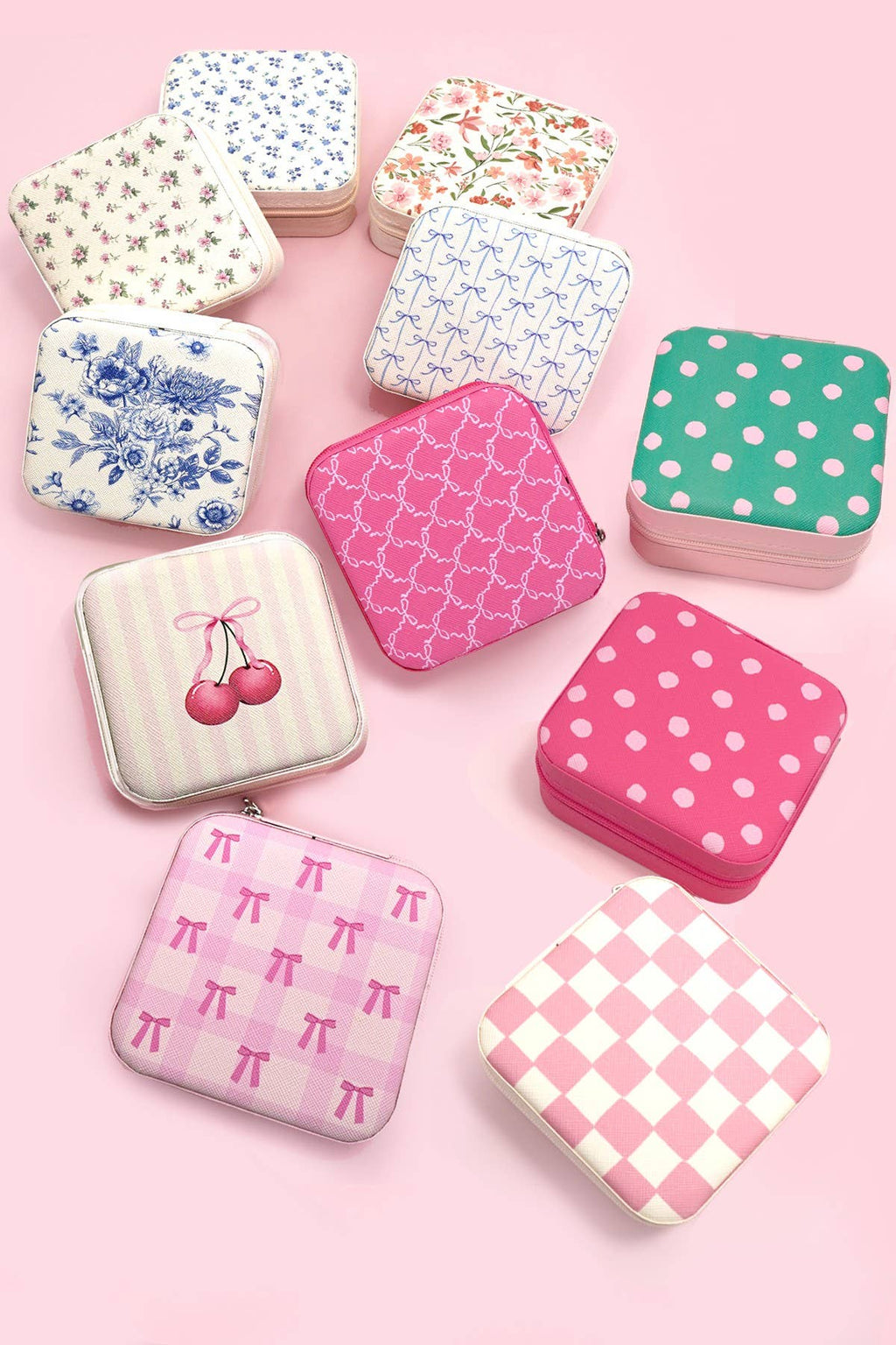 TRAVEL JEWELRY ORGANIZER BOX