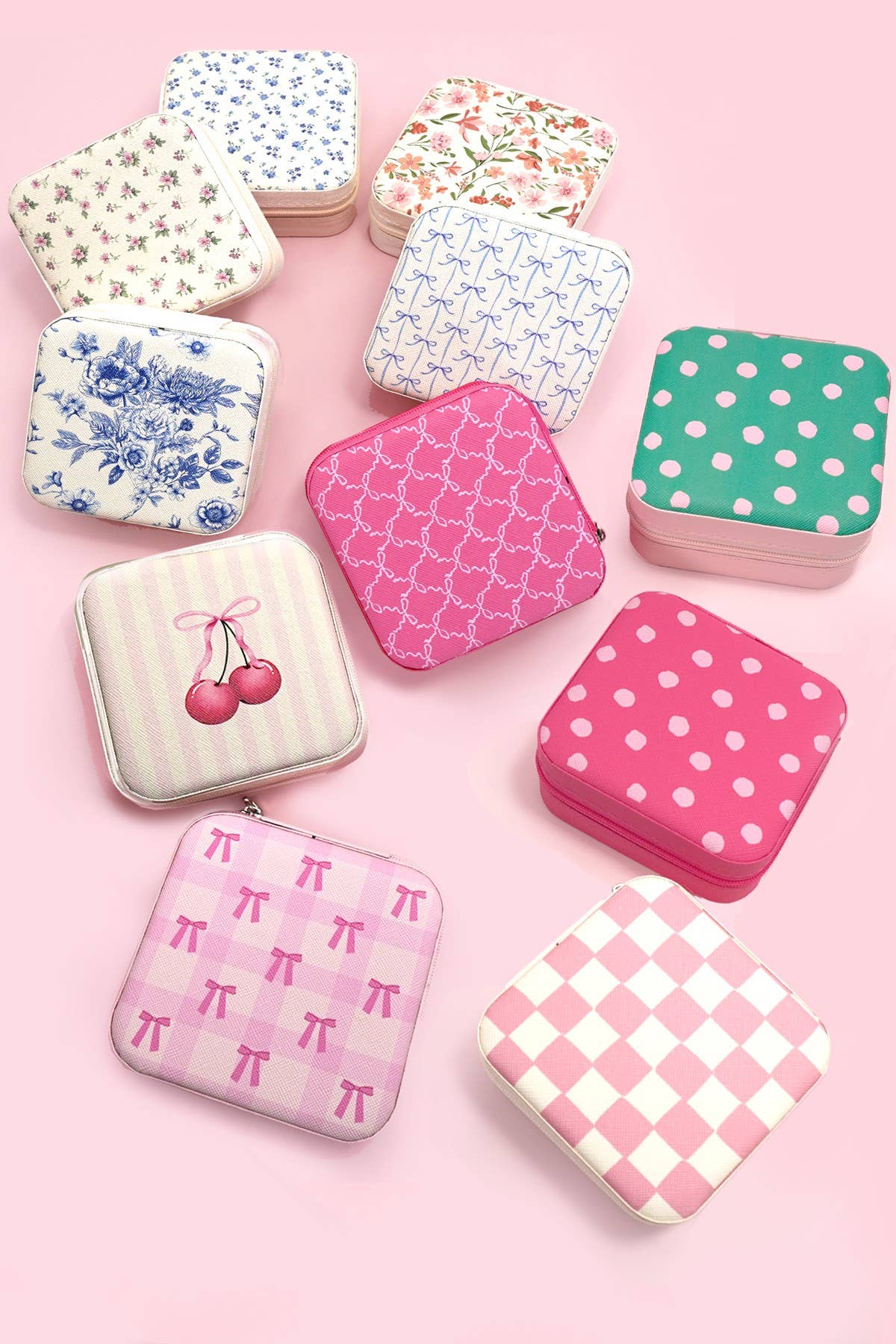 TRAVEL JEWELRY ORGANIZER BOX