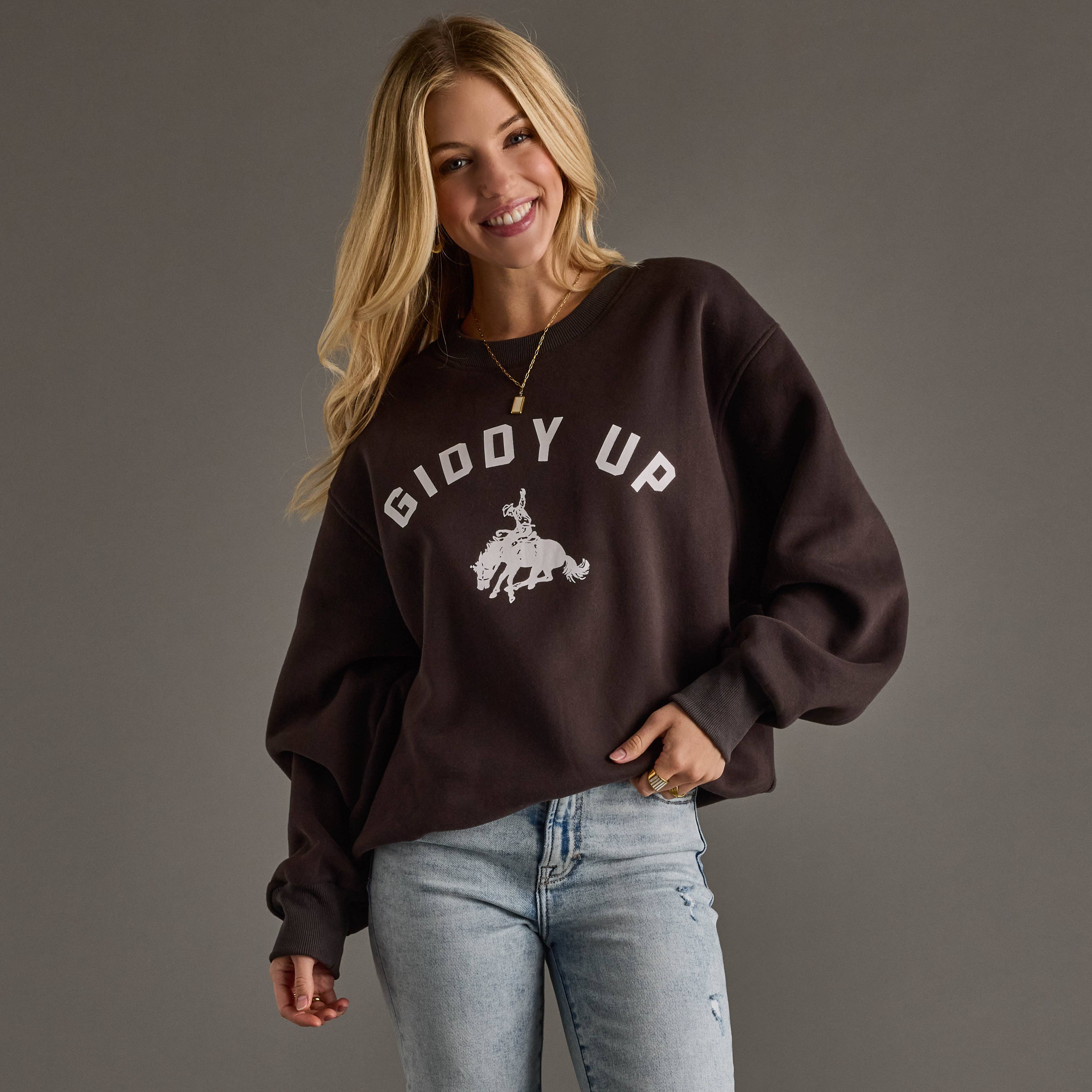 Giddy Up Crewneck