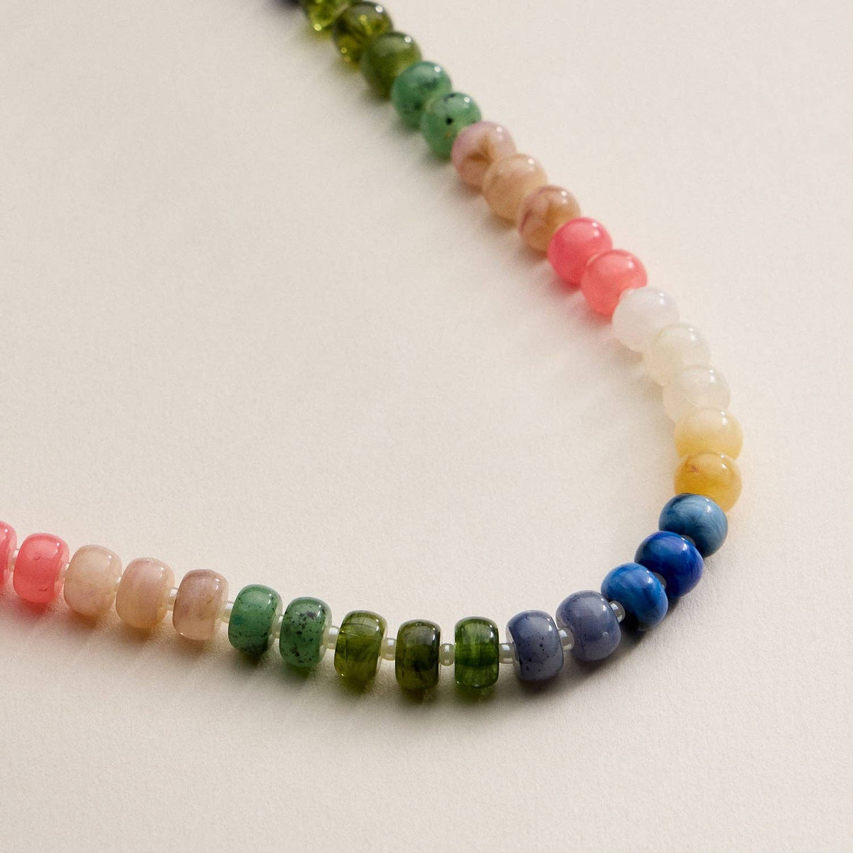 Colorful Beaded Bag Charm