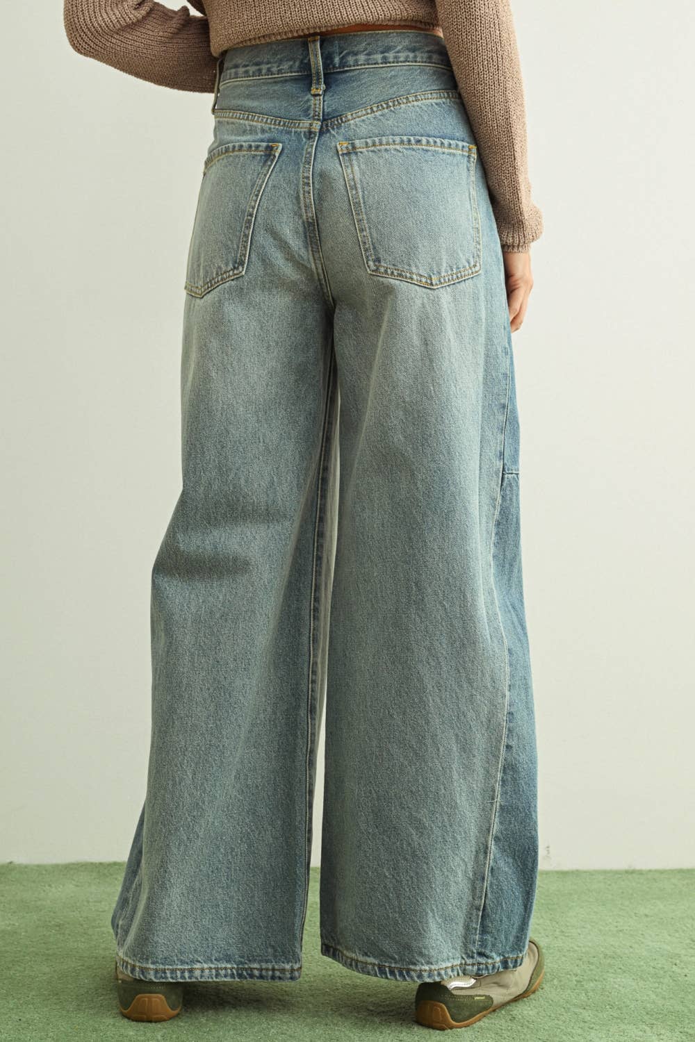 Two Tone Barrel Denim