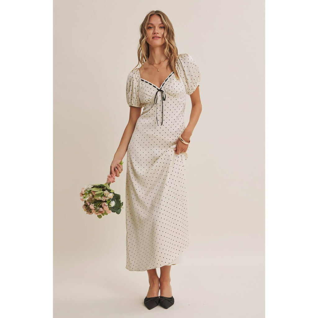 VINTAGE POLKA DOT MAXI