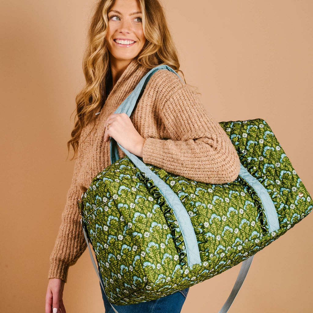 Quilted Weekender Bag