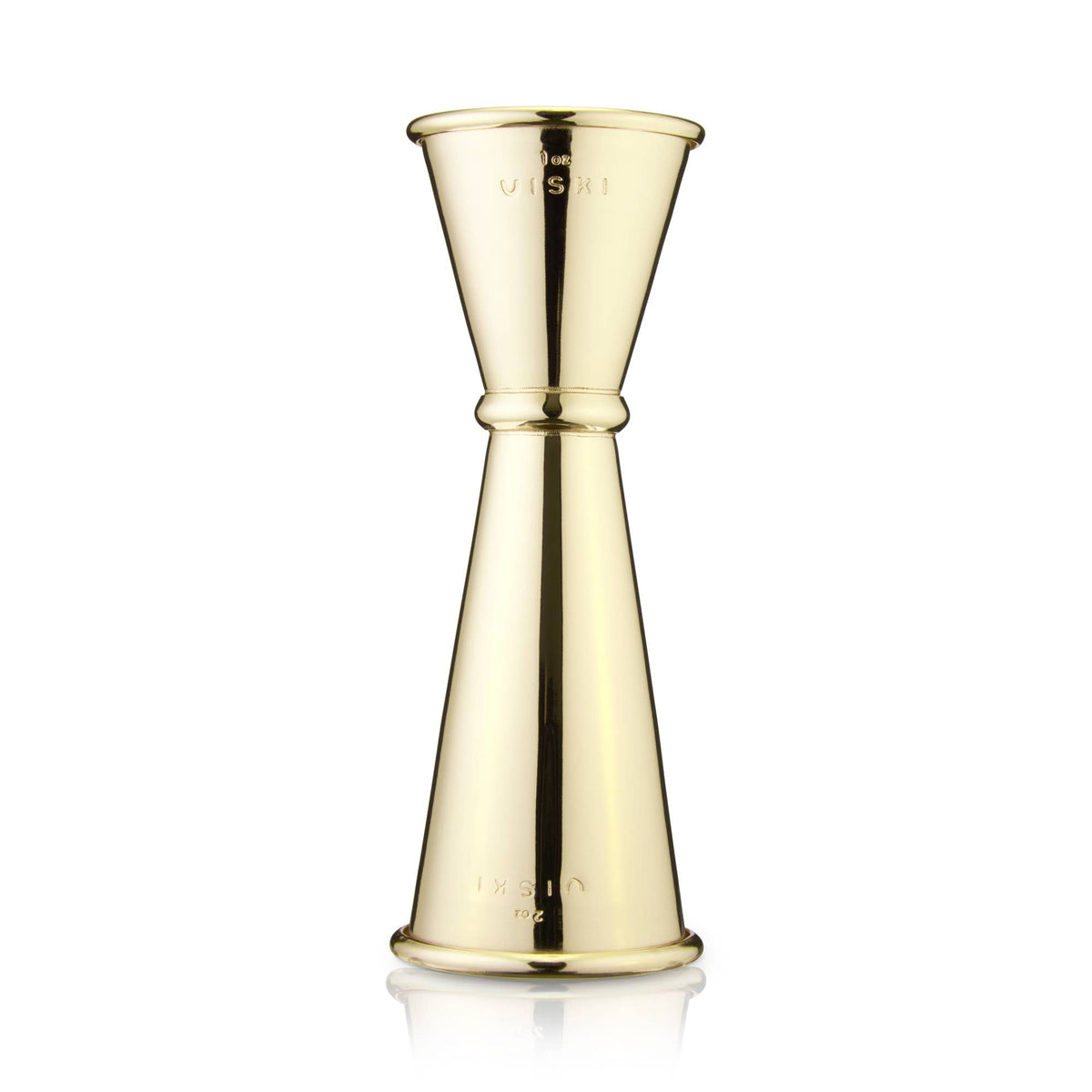 Belmont Large Gold Plated Jigger