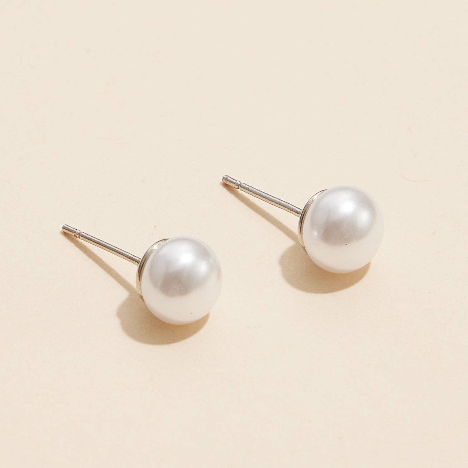 Pearl Stud Earrings