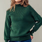 Valley Ribbed Knit Mock Neck Sweater