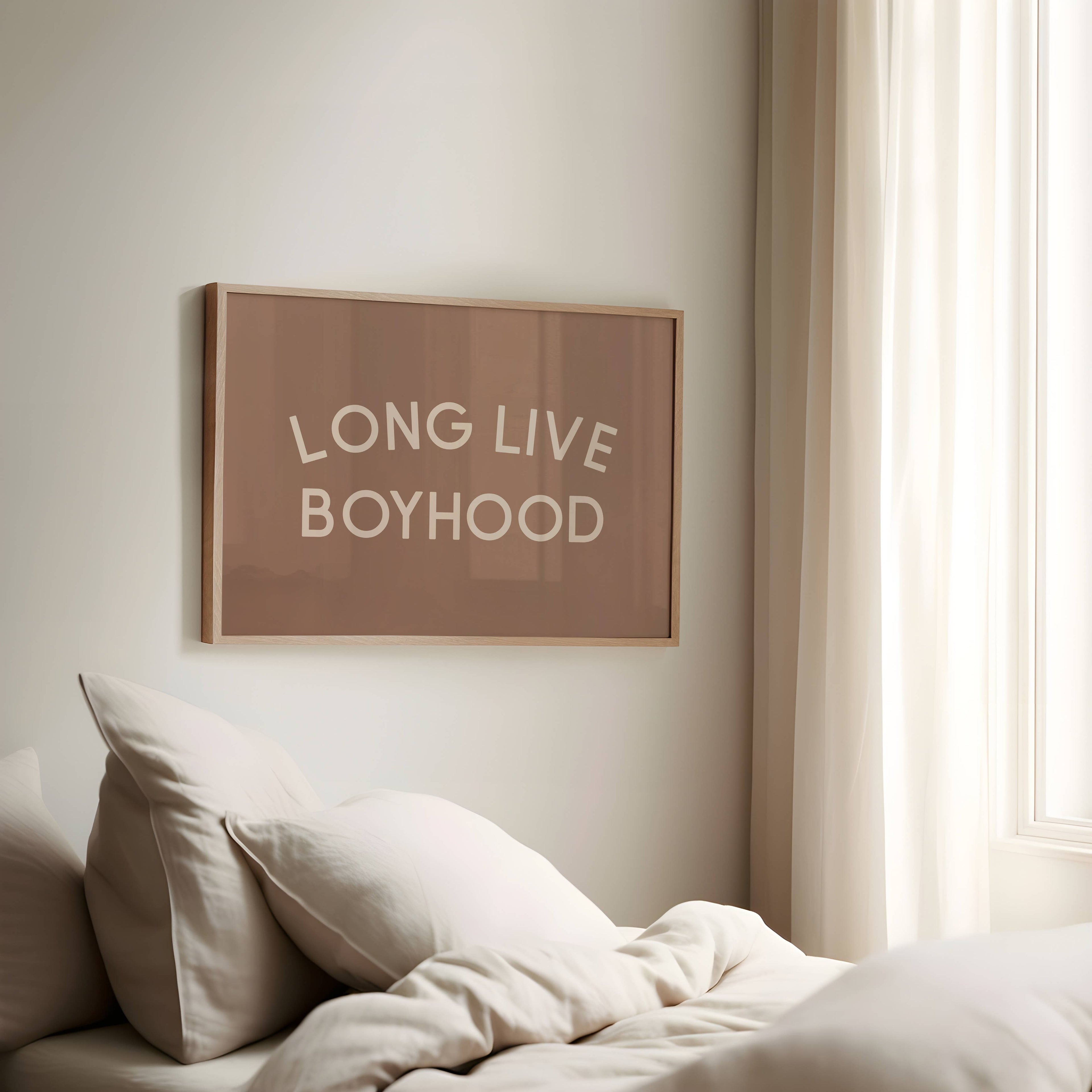 Long Live Boyhood Wall Art