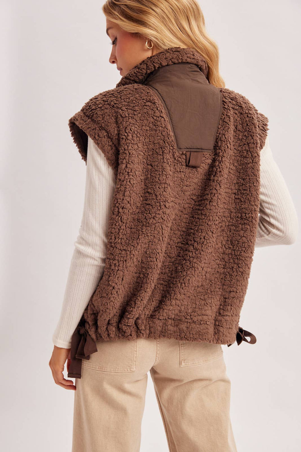 FLEECE SHERPA VEST