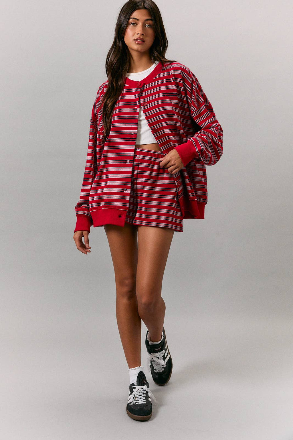 TERRY MID WAIST SHORTS -- COMING SOON!!