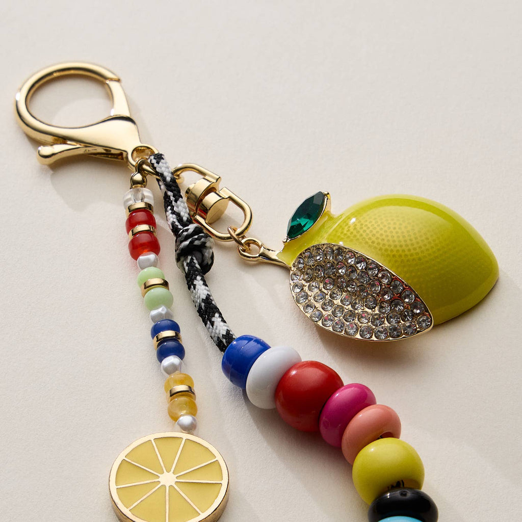 Lemon Charm Keychain