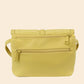 Straw Flap Crossbody Bag
