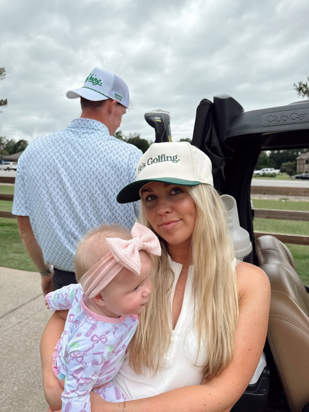 He's Golfing - Trucker Hat