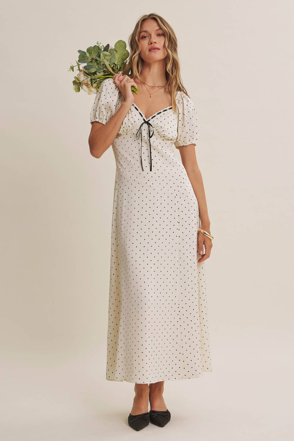VINTAGE POLKA DOT MAXI