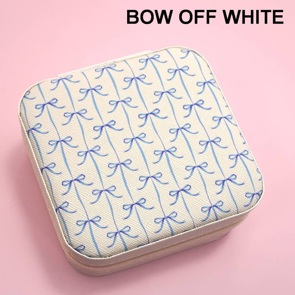 TRAVEL JEWELRY ORGANIZER BOX