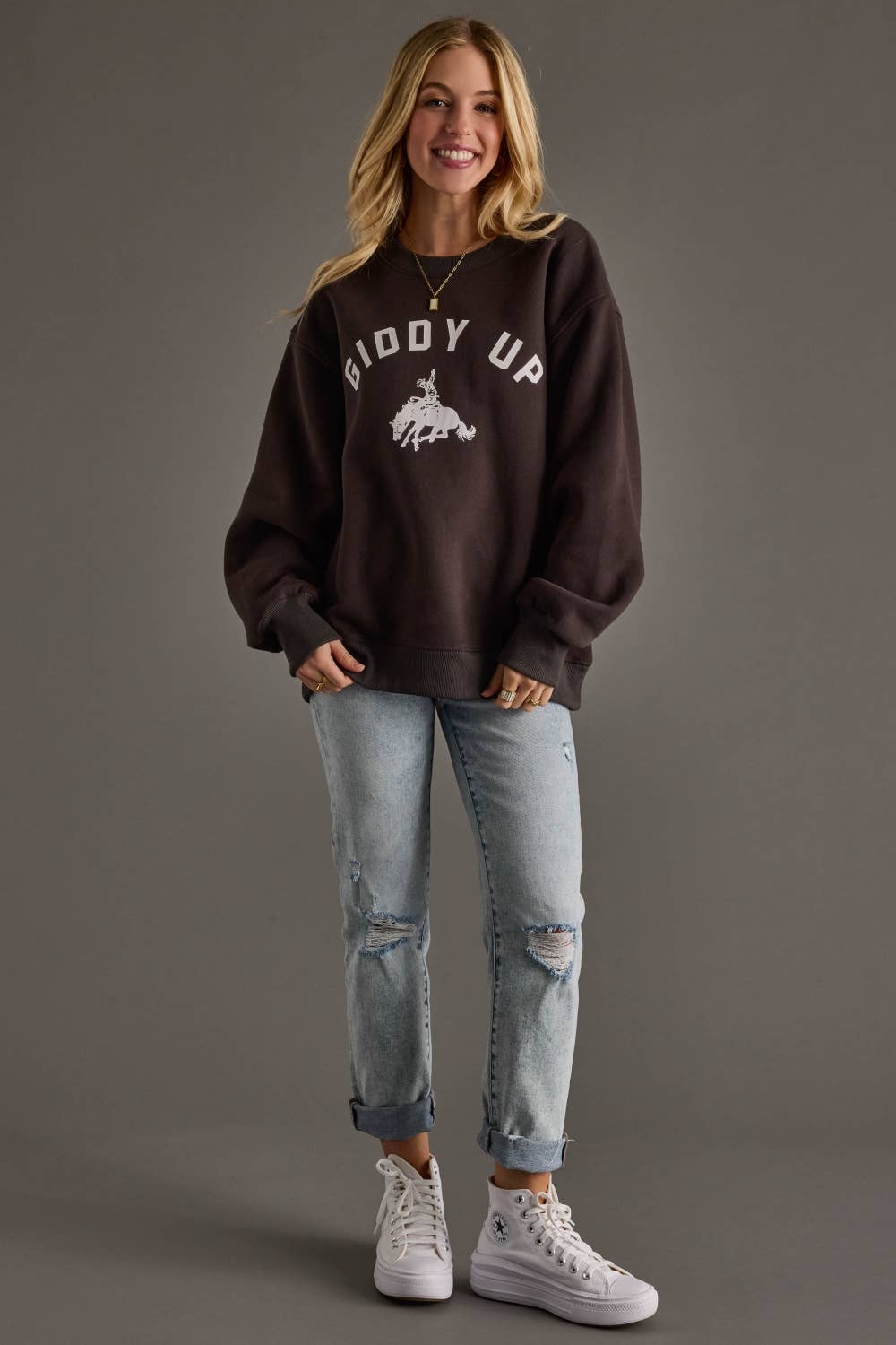 Giddy Up Crewneck
