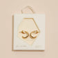 Northern Stars 18K Gold Dip Hoop Earrings