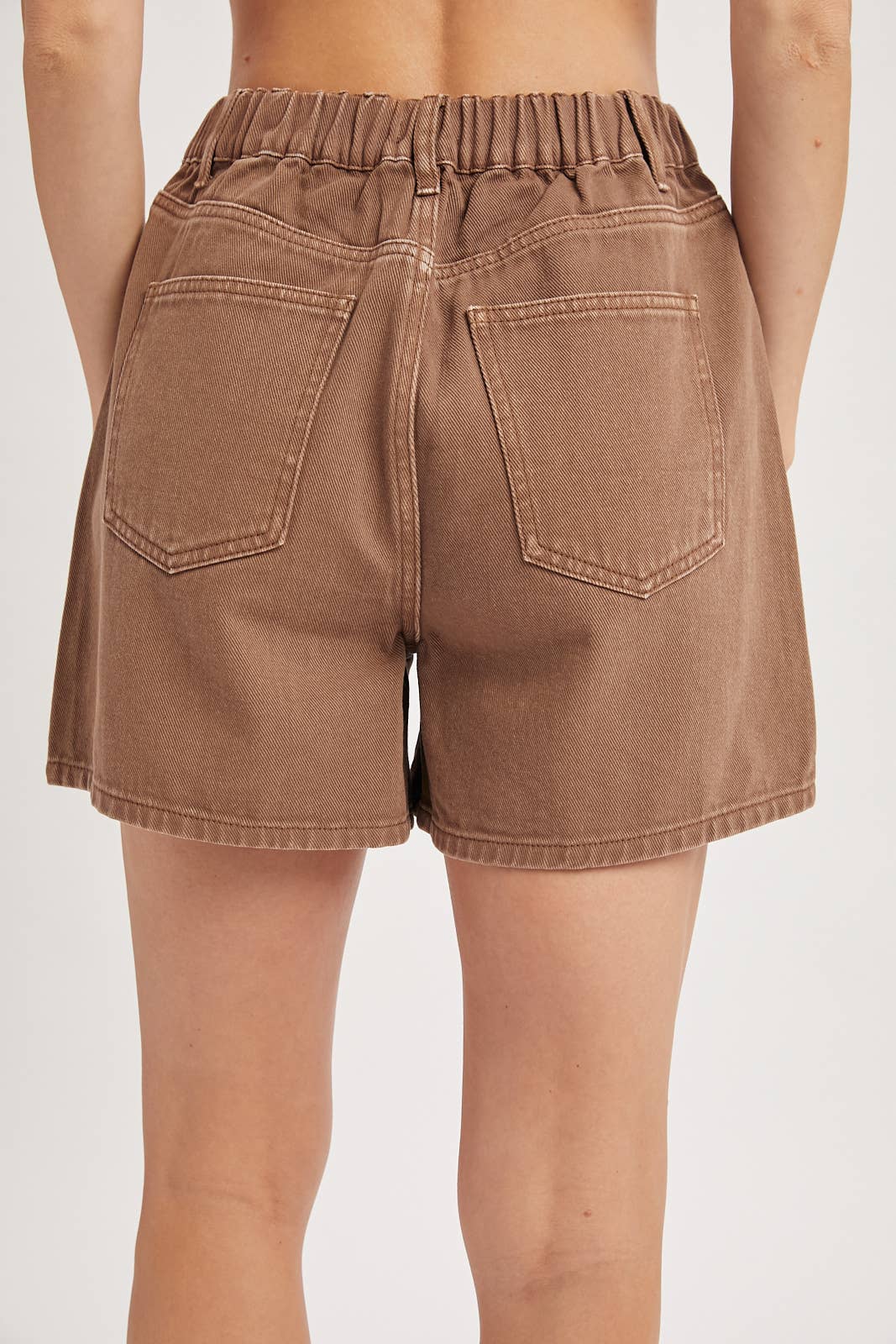 CLASSIC COTTON DENIM SHORTS