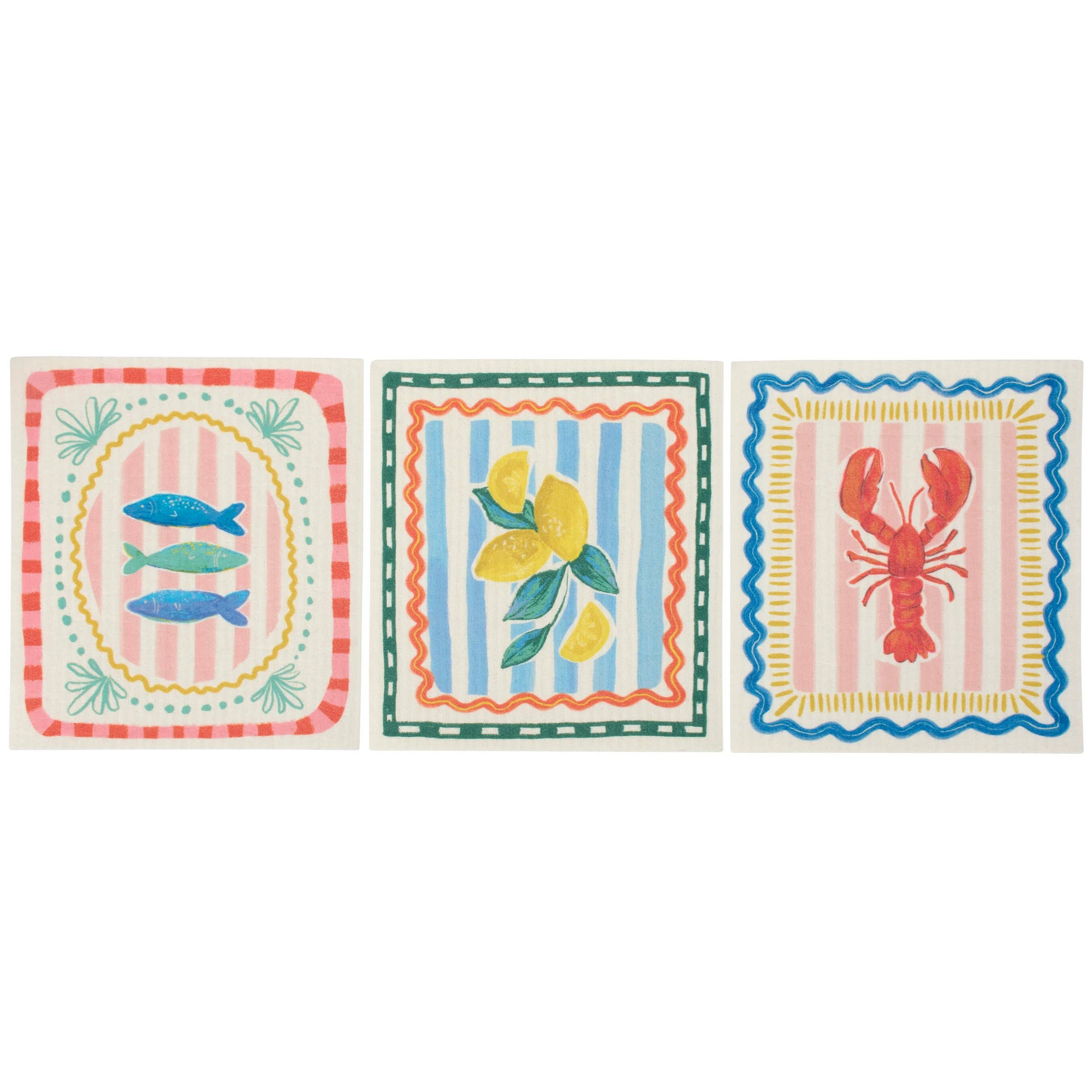 Italian Coastal Swedish Cloth Set