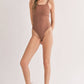 Mocha Sun Bath Swimmie/Bodysuit