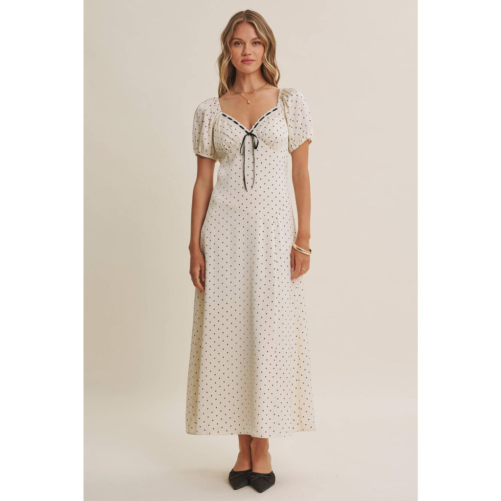 VINTAGE POLKA DOT MAXI