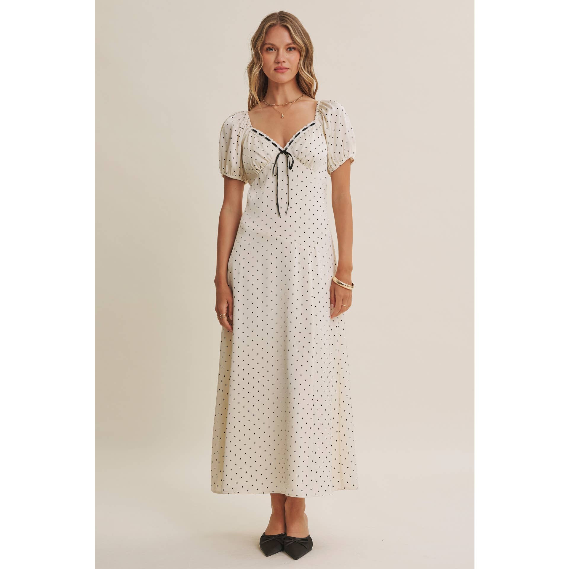VINTAGE POLKA DOT MAXI