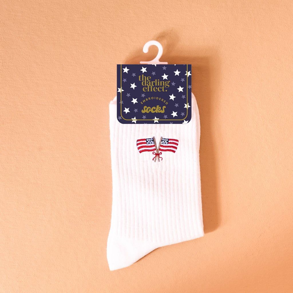 Crew Socks - American Flags