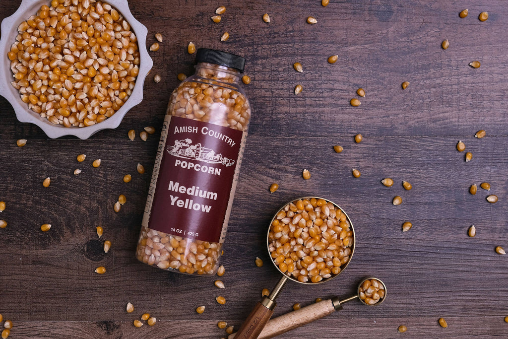Medium Yellow Popcorn - 14oz Bottle